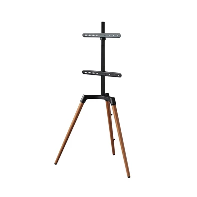 Hama 118091 65"-ig 400×400 diófa TV tartó állvány fa lábakkal Hama 118091 65"-ig 400×400 diófa TV tartó állvány fa lábakkal