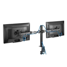 Hama 118494 Full Motion 13"-35" dupla VESA 100x100 asztali monitor tartó konzol Hama 118494 Full Motion 13"-35" dupla VESA 100x100 asztali monitor tartó konzol