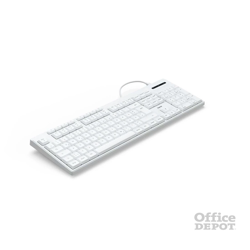 Hama 13173053 CK-200 USB fehér billentyűzet