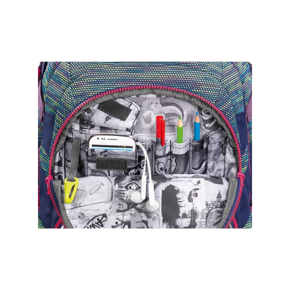 Hama 139266 "JOBJOBBER 2" WILDBERRY KNIT COOCAZOO hátizsák