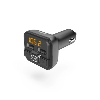 Hama 14163 FM transzmitter (USB, AUX, + töltés funkció 1A) (Újracsomagolt) Hama 14163 FM transzmitter (USB, AUX, + töltés funkció 1A) (Újracsomagolt)