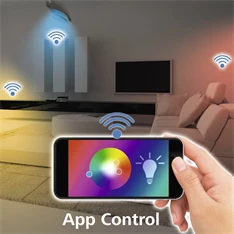 Hama 176532 GU10 4,5W 300lm Wifi okos RGB LED izzó Hama 176532 GU10 4,5W 300lm Wifi okos RGB LED izzó