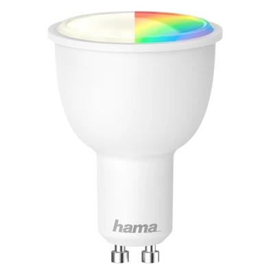 Hama 176532 GU10 4,5W 300lm Wifi okos RGB LED izzó Hama 176532 GU10 4,5W 300lm Wifi okos RGB LED izzó