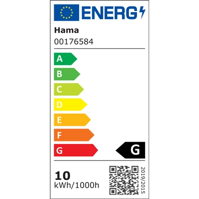 Hama 176584 E27 10W fehér okos Wifi LED izzó Hama 176584 E27 10W fehér okos Wifi LED izzó