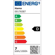 Hama 176587 E27 7W okos "szálas" Wifi LED izzó Hama 176587 E27 7W okos "szálas" Wifi LED izzó