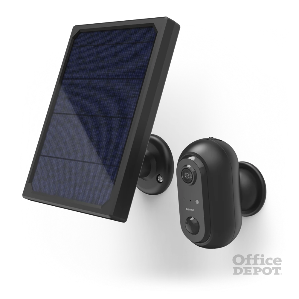 Hama 176615 1080P napelemes, éjjellátó kültéri okos wifi kamera