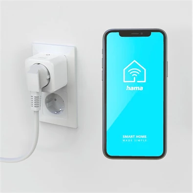Hama 176638 3680W-os okos Wifi konnektor Hama 176638 3680W-os okos Wifi konnektor