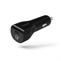 Hama 178274 Qualcomm QC 4.0 USB Type-C autós töltő Hama 178274 Qualcomm QC 4.0 USB Type-C autós töltő