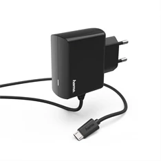 Hama 183247 micro USB 2,4A fekete hálózati töltő Hama 183247 micro USB 2,4A fekete hálózati töltő
