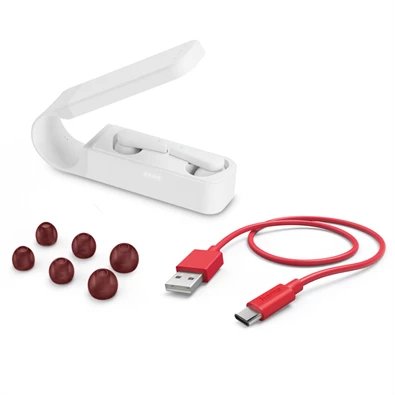 Hama 184104 "Spirit Pocket" True Wireless Bluetooth fehér fülhallgató
