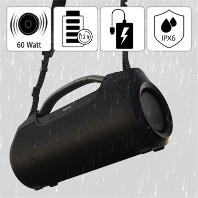 Hama 188217 "SOUND BARREL", 60W bluetooth hangszóró Hama 188217 "SOUND BARREL", 60W bluetooth hangszóró
