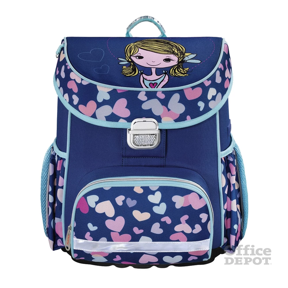 Hama 190709"szíves lány" 3 db-os iskolatáska szett