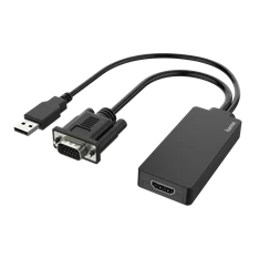 Hama 200342 FIC VGA + USB - HDMI adapter Hama 200342 FIC VGA + USB - HDMI adapter