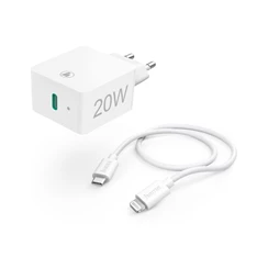 Hama 201620 Lightning - USB Type-C adatkábel, hálózati töltő Hama 201620 Lightning - USB Type-C adatkábel, hálózati töltő