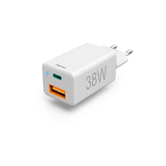 Hama 201640 PD/QC 38W USB/Type-C hálózati tőltő Hama 201640 PD/QC 38W USB/Type-C hálózati tőltő