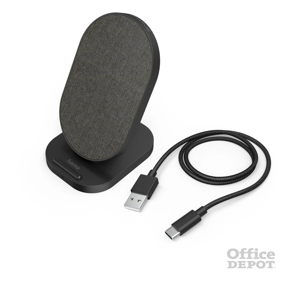 Hama 201685 QI 10W fekete vezeték nélküli telefon töltő