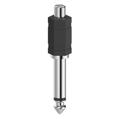 Hama 205188 FIC adapter mono 6,3 mm Jack dugó - 1 RCA alj Hama 205188 FIC adapter mono 6,3 mm Jack dugó - 1 RCA alj