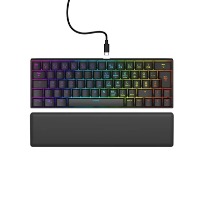 URAGE by Hama 13217828 EXODUS 760TKL RGB (red switch) fekete mechanikus billentyűzet URAGE by Hama 13217828 EXODUS 760TKL RGB (red switch) fekete mechanikus billentyűzet