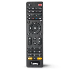 Hama 221052 FITV 4in1 fekete univerzális távirányító Hama 221052 FITV 4in1 fekete univerzális távirányító
