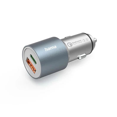 Hama 00201639 FIC E3 USB QUALCOMM QC 3.0 autós töltő Hama 00201639 FIC E3 USB QUALCOMM QC 3.0 autós töltő
