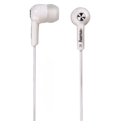 Hama 122689 HK-2114 In-Ear mikrofonos fehér fülhallgató Hama 122689 HK-2114 In-Ear mikrofonos fehér fülhallgató