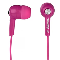 Hama 122692 HK-2114 In-Ear mikrofonos pink fülhallgató Hama 122692 HK-2114 In-Ear mikrofonos pink fülhallgató