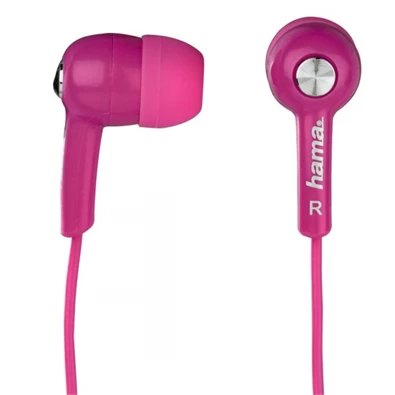 Hama 122692 HK-2114 In-Ear mikrofonos pink fülhallgató Hama 122692 HK-2114 In-Ear mikrofonos pink fülhallgató