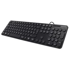 Hama 182674 "KC-500" HUN USB fekete billentyűzet Hama 182674 "KC-500" HUN USB fekete billentyűzet