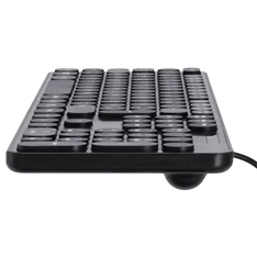 Hama 182674 "KC-500" HUN USB fekete billentyűzet Hama 182674 "KC-500" HUN USB fekete billentyűzet