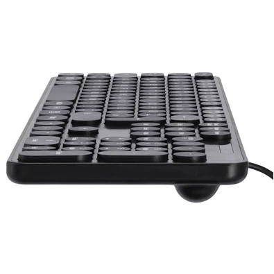 Hama 182674 "KC-500" HUN USB fekete billentyűzet Hama 182674 "KC-500" HUN USB fekete billentyűzet