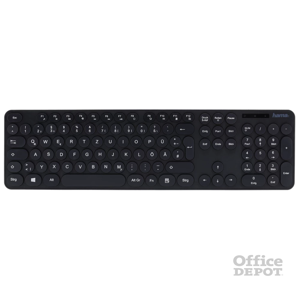 Hama 182674 "KC-500" HUN USB fekete billentyűzet
