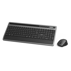 Hama 13182686 "KMW-600 Plus" fekete vezeték nélküli billentyűzet + egér Hama 13182686 "KMW-600 Plus" fekete vezeték nélküli billentyűzet + egér