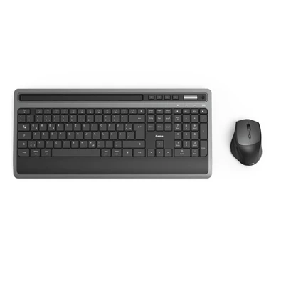 Hama 13182686 "KMW-600 Plus" fekete vezeték nélküli billentyűzet + egér Hama 13182686 "KMW-600 Plus" fekete vezeték nélküli billentyűzet + egér