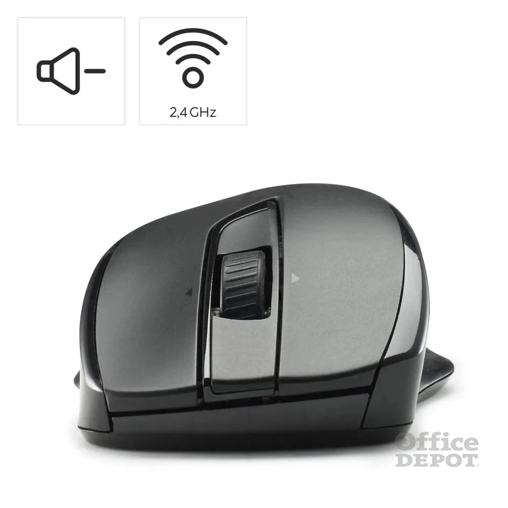 Hama 00173015 MW-900 V2 vezeték nélküli fekete egér