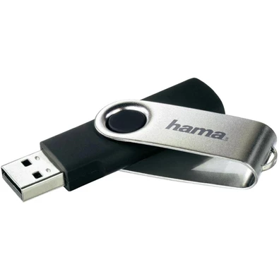 Hama Rotate 90891 8GB USB2.0 fekete-szürke Flash Drive Hama Rotate 90891 8GB USB2.0 fekete-szürke Flash Drive