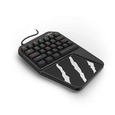 URAGE by Hama 186062 "Exodus 410" egykezes mobil gamer billentyűzet URAGE by Hama 186062 "Exodus 410" egykezes mobil gamer billentyűzet