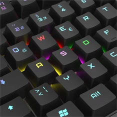 URAGE by Hama 13186069 M3chanical Exodus 860TKL (blue switch) RGB LED gamer billentyűzet URAGE by Hama 13186069 M3chanical Exodus 860TKL (blue switch) RGB LED gamer billentyűzet