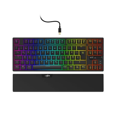 URAGE by Hama 13186069 M3chanical Exodus 860TKL (blue switch) RGB LED gamer billentyűzet URAGE by Hama 13186069 M3chanical Exodus 860TKL (blue switch) RGB LED gamer billentyűzet