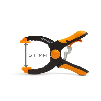 Handy 10272A 2" / 51 mm - 170 x 57 mm - 2 db / csomag szorító csipesz Handy 10272A 2" / 51 mm - 170 x 57 mm - 2 db / csomag szorító csipesz