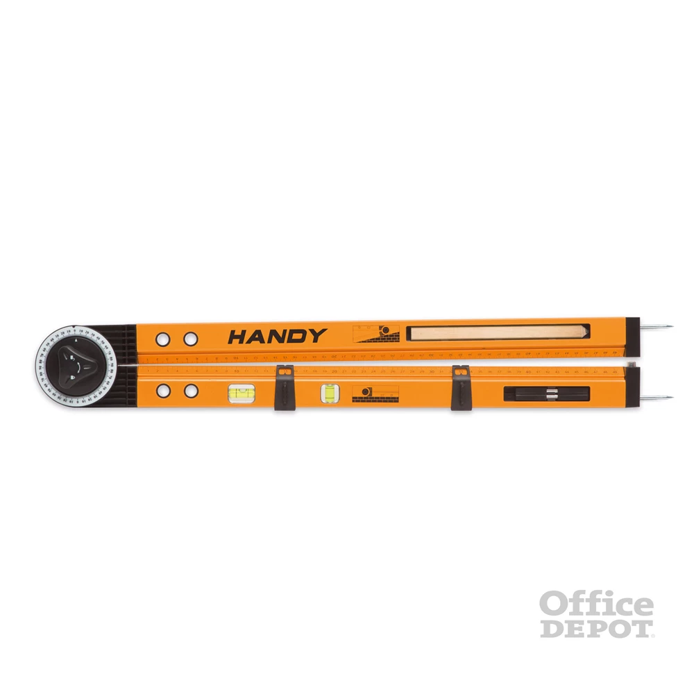 Handy 11000 multifunkciós szögmérő, vonalzó, vízmérték, jelölő eszköz