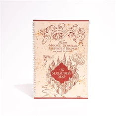 Harry Potter A4 80 lapos kockás spirálfüzet Harry Potter A4 80 lapos kockás spirálfüzet