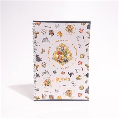 Harry Potter A4 80 lapos kockás spirálfüzet Harry Potter A4 80 lapos kockás spirálfüzet