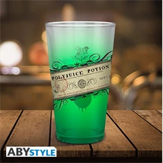 Harry Potter "Polyjuice Potion" 400ml üvegpohár Harry Potter "Polyjuice Potion" 400ml üvegpohár