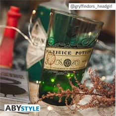 Harry Potter "Polyjuice Potion" 400ml üvegpohár Harry Potter "Polyjuice Potion" 400ml üvegpohár