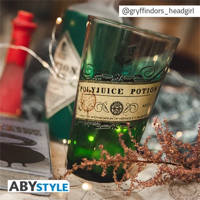Harry Potter "Polyjuice Potion" 400ml üvegpohár Harry Potter "Polyjuice Potion" 400ml üvegpohár