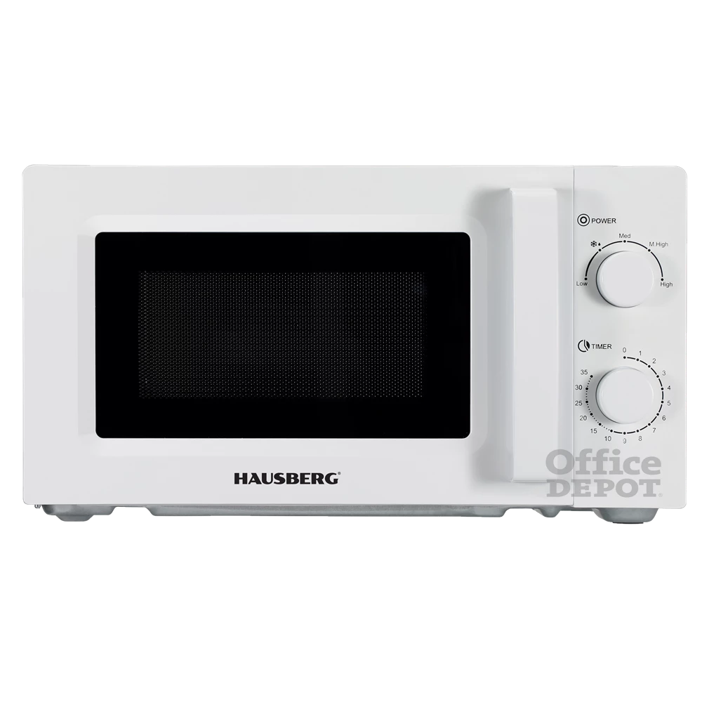 Hausberg HB-8008AB 700W 20L fehér mikrohullámú sütő