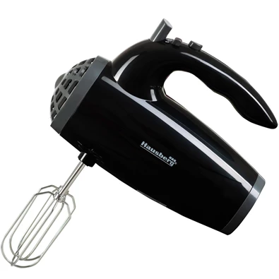 Hausberg HB-4119NG 300W-os fekete elektromos kézimixer réz motorral Hausberg HB-4119NG 300W-os fekete elektromos kézimixer réz motorral
