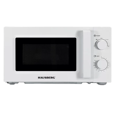 Hausberg HB-8008AB fehér mikrohullámú sütő 20L 700W Hausberg HB-8008AB fehér mikrohullámú sütő 20L 700W