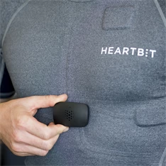HeartBit "S" szürke férfi póló + EKG gél szett HeartBit "S" szürke férfi póló + EKG gél szett