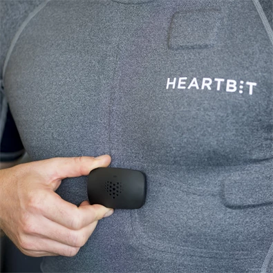 HeartBit "S" szürke férfi póló + EKG gél szett HeartBit "S" szürke férfi póló + EKG gél szett